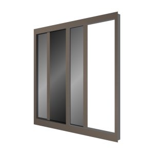 MG-350 Impact-Resistant Horizontal Sliding Window