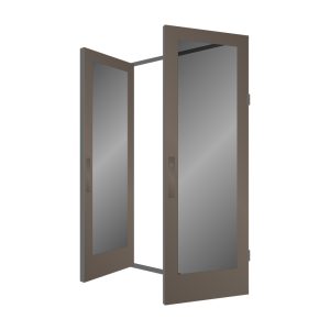 Double MG-3000 Impact-Resistant Swing Door